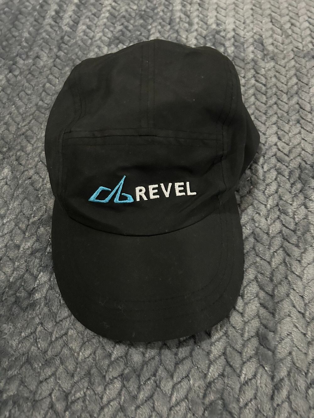 Headsweats 5 Panel Running Hat Black Adjustable Lightweight Unisex NWT